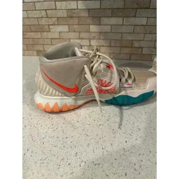 Nike KYRIE 6 N7 Sz 8‎ Light Cream Sail Electric Basketball CW1785 200 main image 6
